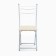 Folding stool "Venice", Titan/Beige