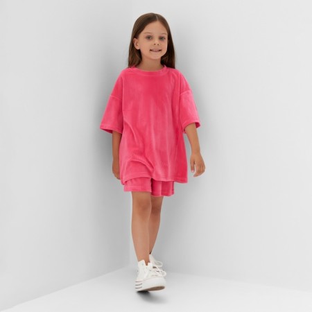 Kids (T-shirt, shorts) KAFTAN PLUSHY R.30 (98-104), fuchsia-5