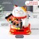 Pendulum Ceramics "Mani-Neko with Harmony" from solar batteries 11x13x15 cm