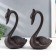 Souvenir Chugun "Two Swan" set 2 pcs 20x8x15 cm