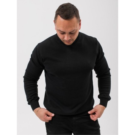 Male jumper, black color, size 56 (4xl)-1