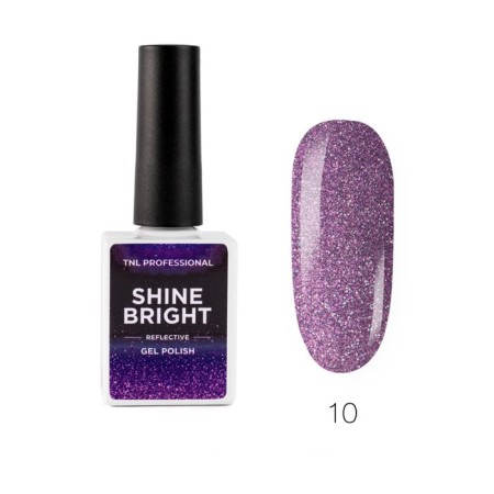 TNL Shine Bright Gel Luman, No. 10 Space butterfly, 10 ml