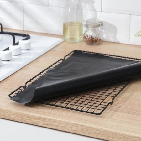 A set of Teflon rugs, reusable, 2 pcs, black color, beige-8