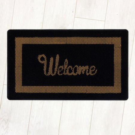 Joy Home rug, rubber, studded Welcome 45x75 cm