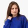 Female sweatshirt Minaku: Casual Collection Color Electro, size 50-52