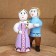 Souvenir "couple", 8 × 10 × 14 cm, Kargopol toy