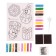 New Year's fresco on the magnet "New Year! Snowman and bear ”, set 4 pcs.