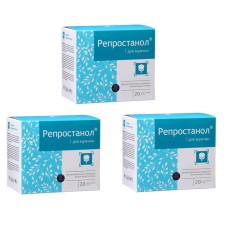 Reprostanol for men's health, 3 units. 20 Sasha packets