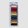 Set of threads 40/2, No. 8, 183 m, 10 pcs, color colorful color
