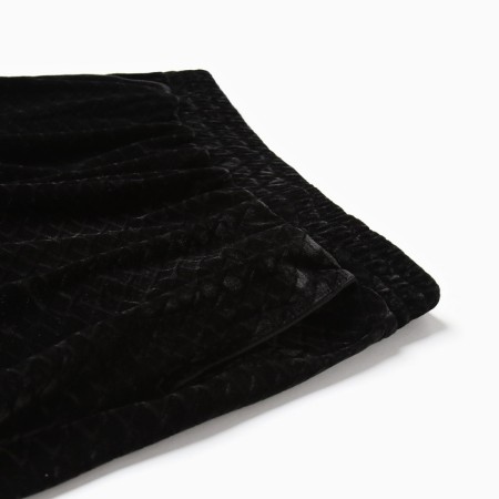 Women's shorts KAFTAN "velvet" p. 42, black-8