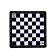 Chess field "Classic" 50 x 50 x 0.2 cm, rubber