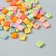 Beads for creativity plastic "Golden English letters" Color set 20 grams 0.4x0.8x0.8 cm 923357