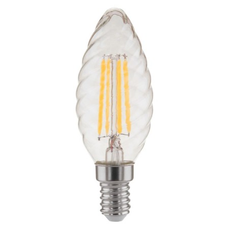 Filament LED lamp "WITE Twisted" Elektrostandard, 35x35x100 mm, 7W, E14, 700LM, 4200K-1