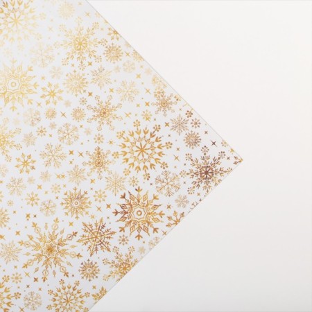 Paper Crafts "White Gold", 70 x 100 cm, New Year-3