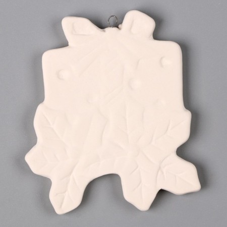 Christmas tree decoration for coloring "gift" with a suspension, brush-2