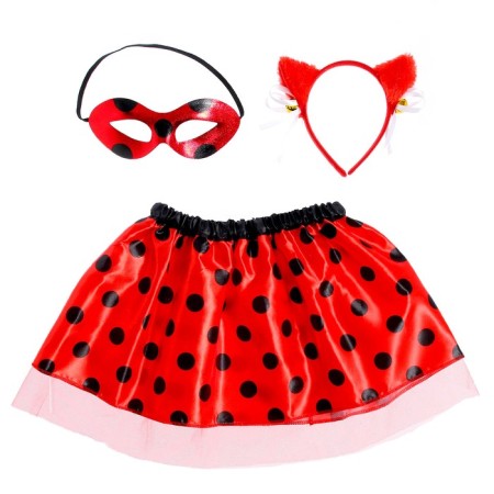 Carnival set "Cat" 3 subjects: skirt, mask, rim