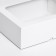 The box is folding, the lid is, with the window, white, 20 x 15 x 6.5 cm,