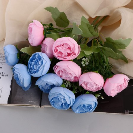 Букет "Камелия галант" 5х26 см, микс-3