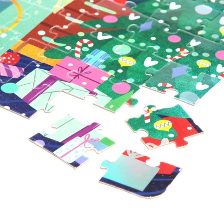 Holographic puzzle "Waiting for the New Year", 120 details-2
