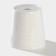Porcelain Bank for bulk products with a Magistro Rodos lid, 600 ml, white color