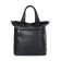 Female bag, artificial leather, 400x360x140 cm, black