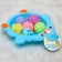 A set of developing tactile balls "chicken", 6 pcs, with a squeak, color mix, crumb I