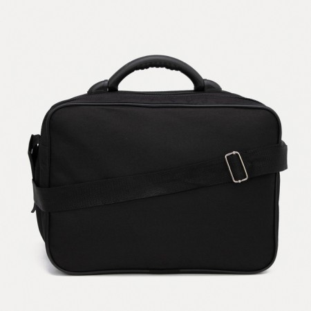 Male bag, rise, black color-1