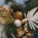 Christmas tree decoration "Openwork branch on the Christmas tree" 31x24 cm