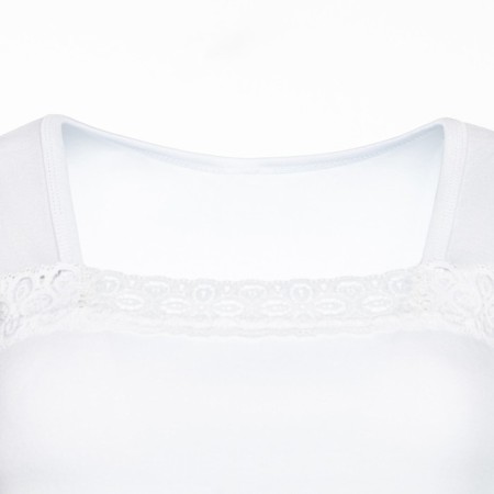 T -shirt female, white color, size 44-1
