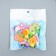 Decor for creativity rubber "Half of the fruit" set of 15 pcs mix 1.8x3.2x0.6 cm