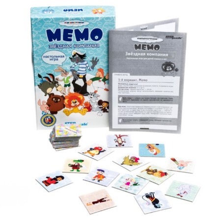 The board game "Memory. Star company "-3