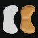 Five -holders for shoes, on a glue base, 9 × 4.5 cm, steam, beige color