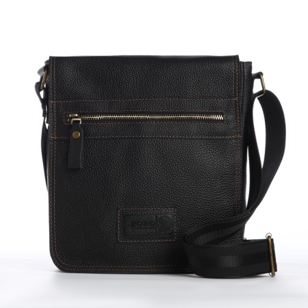 Male bag, xl zolo, black color