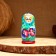 5-doll matryoshka "Feokla forget-me-nots", 10-11 cm