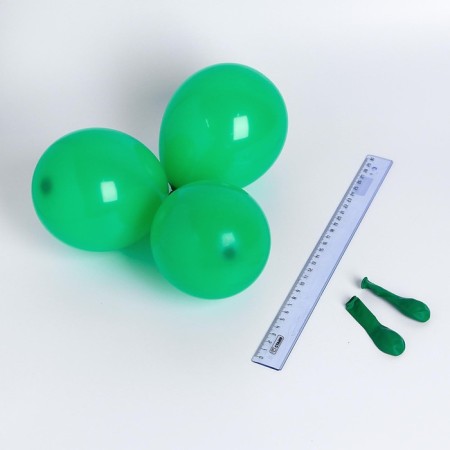 Shar Latex 5 ", pastel, set of 100 pcs., Water bombs, green color