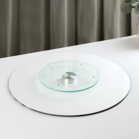 Glass stand for the cake rotating the “Tropics” shares, D = 32 cm ㅤ-2