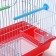 Poultry cell equipped BD-1/4F, 30 x 23 x 39 cm, red (packing 12 pcs)