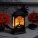 LED figure "Lantern with a witch" 6 × 13 × 4 cm, plastic, batteries AG13x3, glow warm white