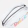 Cosmetic bag with zipper, matte color/multi -colored