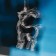Garland "fringe" 2.4 × 0.9 m with nozzles "deer", ip20, transparent thread, 138 LED, glow of multi, 8 modes, 220 V
