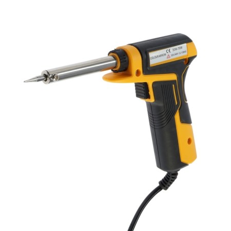 Solder-pistol with tundra power adjustment, 30-70 watts, two-component handle