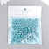 Beads for creativity plastic "imitation of turquoise" d = 0.6 cm set 20 g