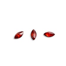 Crystals for volumetric inlay TNL “Marquis”, No. 1, Rubin, 10 pcs