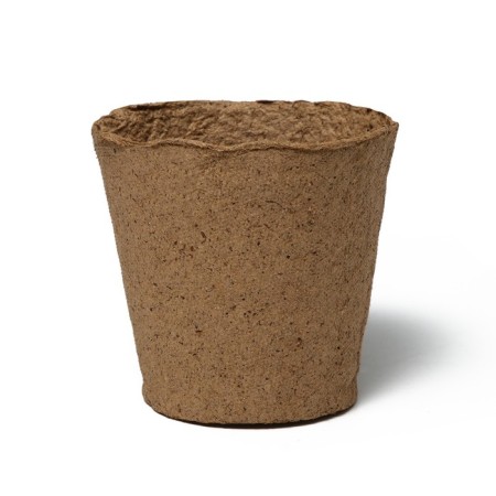 Set for seedlings: a peat pot of 500 ml (10 pcs.), A pan 55 × 20 cm, black-4
