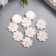 Coboson "Flower", white color 1.3 cm