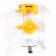 External drinker for a cage, 500 ml, yellow