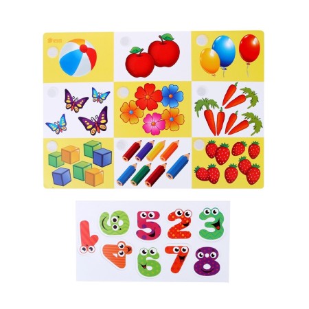 Velcro game "Account", mini, 9 details-9