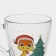 New Year's glass coffee mug "New Year's snakes", 250 ml, mix