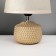 Traffic lamp with a lampshade Risalux “Rain Drops”, 1 × 40 W, E27, Gold, 17.5 × 17.5 × 23.5 cm