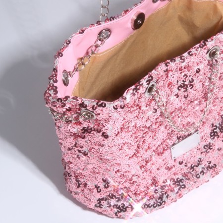 Bag-clate on the magnet, the color is pink-4